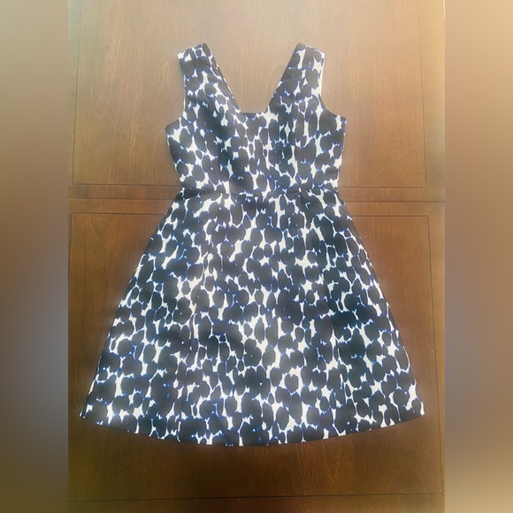 Kate Spade Sleeveless Leopard Fit & Flare 8 NJMU4965 - Picture 4 of 10
